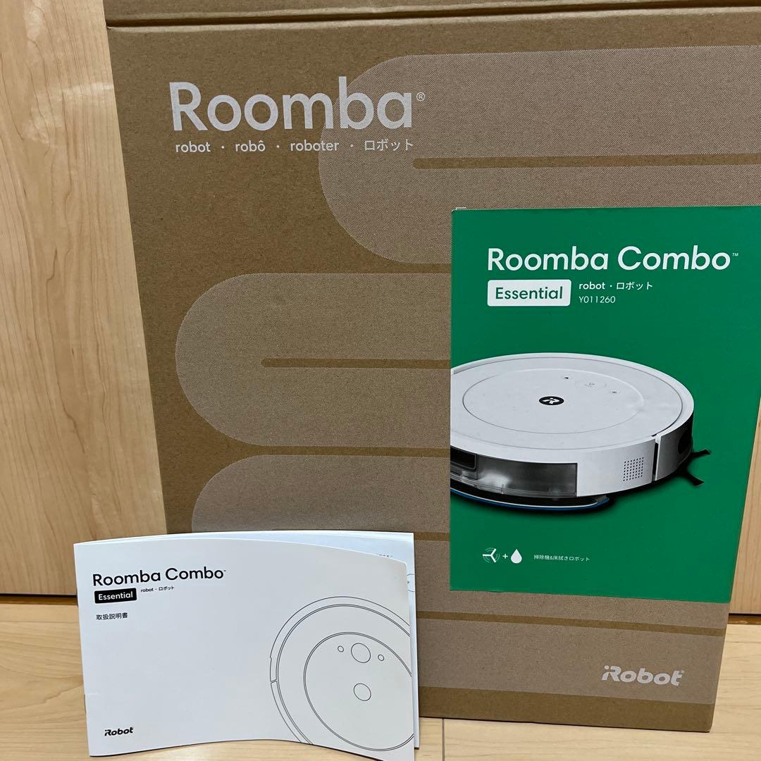 【美品】ルンバ コンボ Essential ホワイトY011260