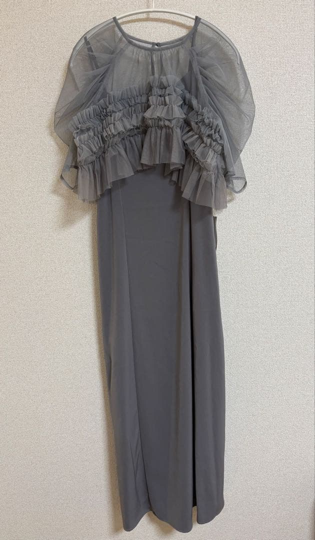 値引き交渉可　LE’RURE Ruffletulleairydress リルアー