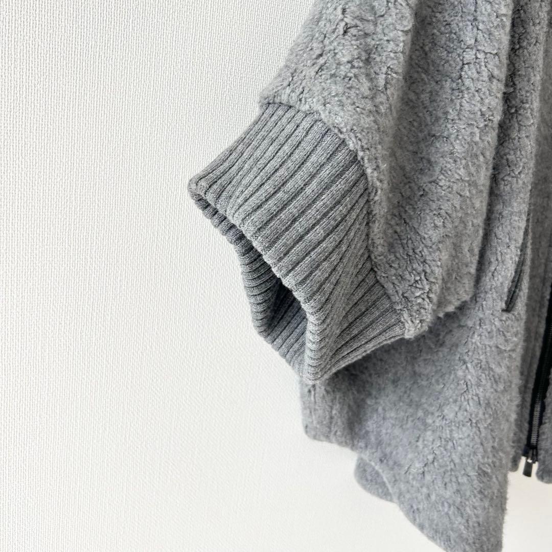 24AW✨VERMEIL par iena パイルラッセルシャギーZIPコート