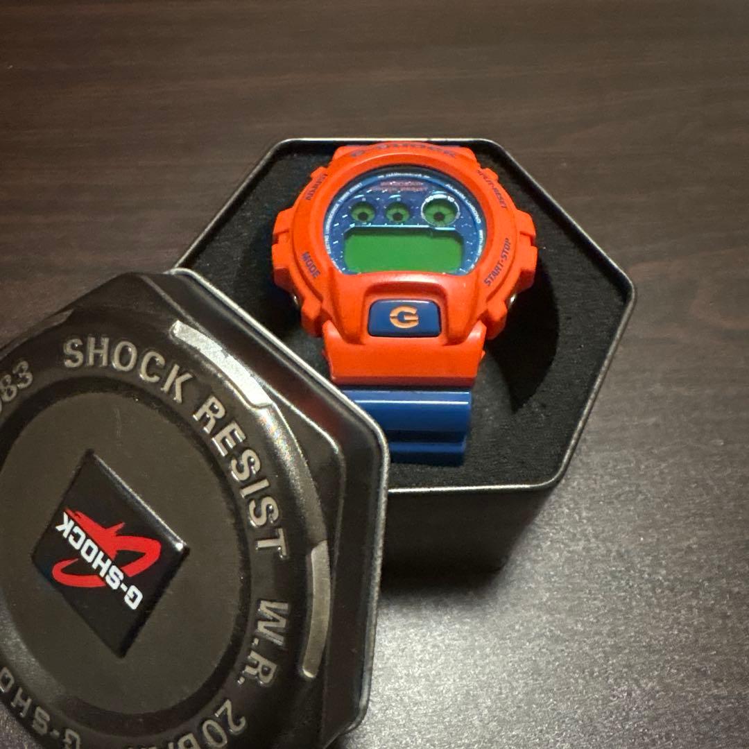 G-SHOCK DW-6900SC-4　オレンジ　ブルー　クレイジーカラー