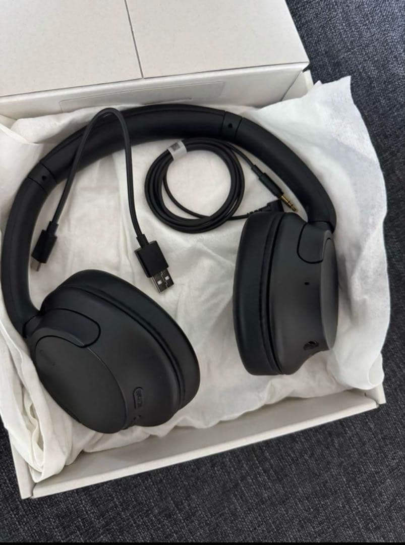 SONY WH-CH720N ワイヤレスヘッドホン USBケーブル付き