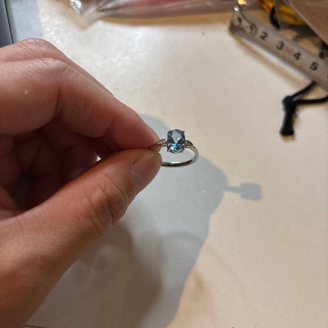 ブルートパーズさんの指輪たん！