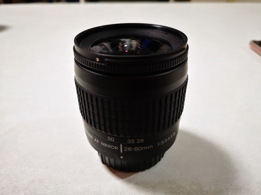 Nikon AF28-80F3.3-5.6G ブラック（ズームレンズ）