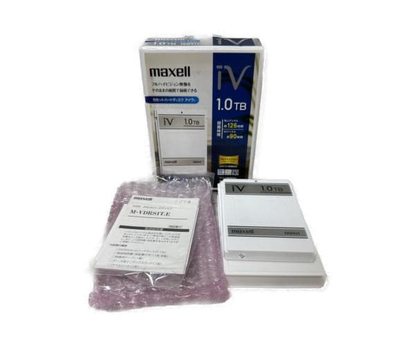 未使用品相当品 maxell 日立薄型テレビ ハードディスクIVDR1TB