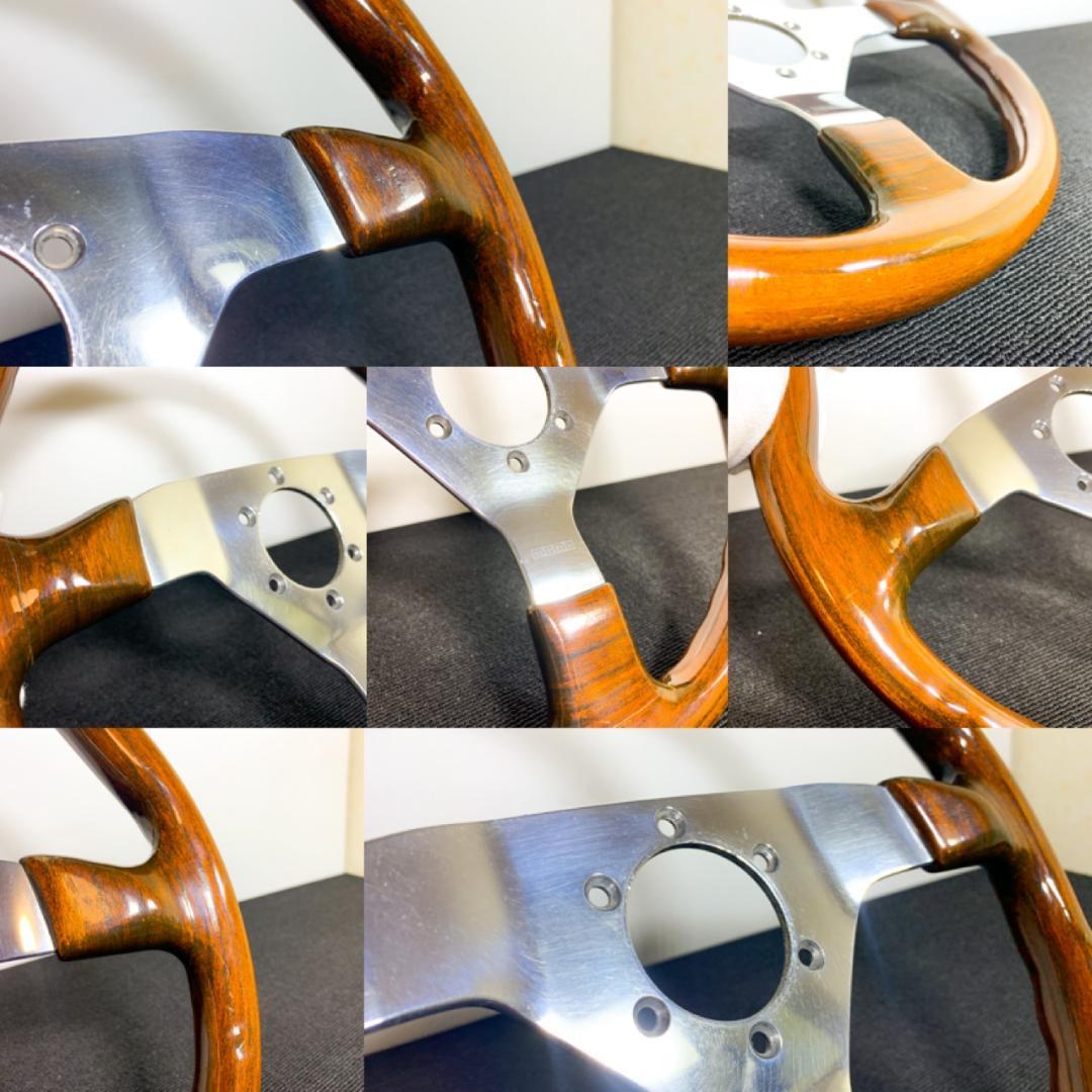 MOMO モモ ヴェローチェ ウッドステアリング 35cm ダークウッド