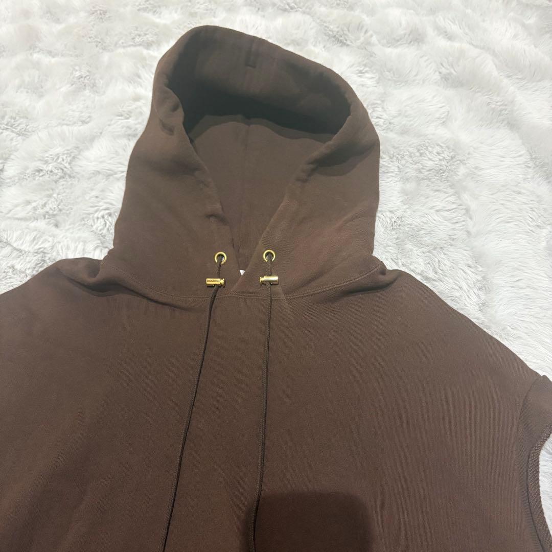 名品♡ 【アパルトモン別注】AMERICANA フードスウェット ブラウン