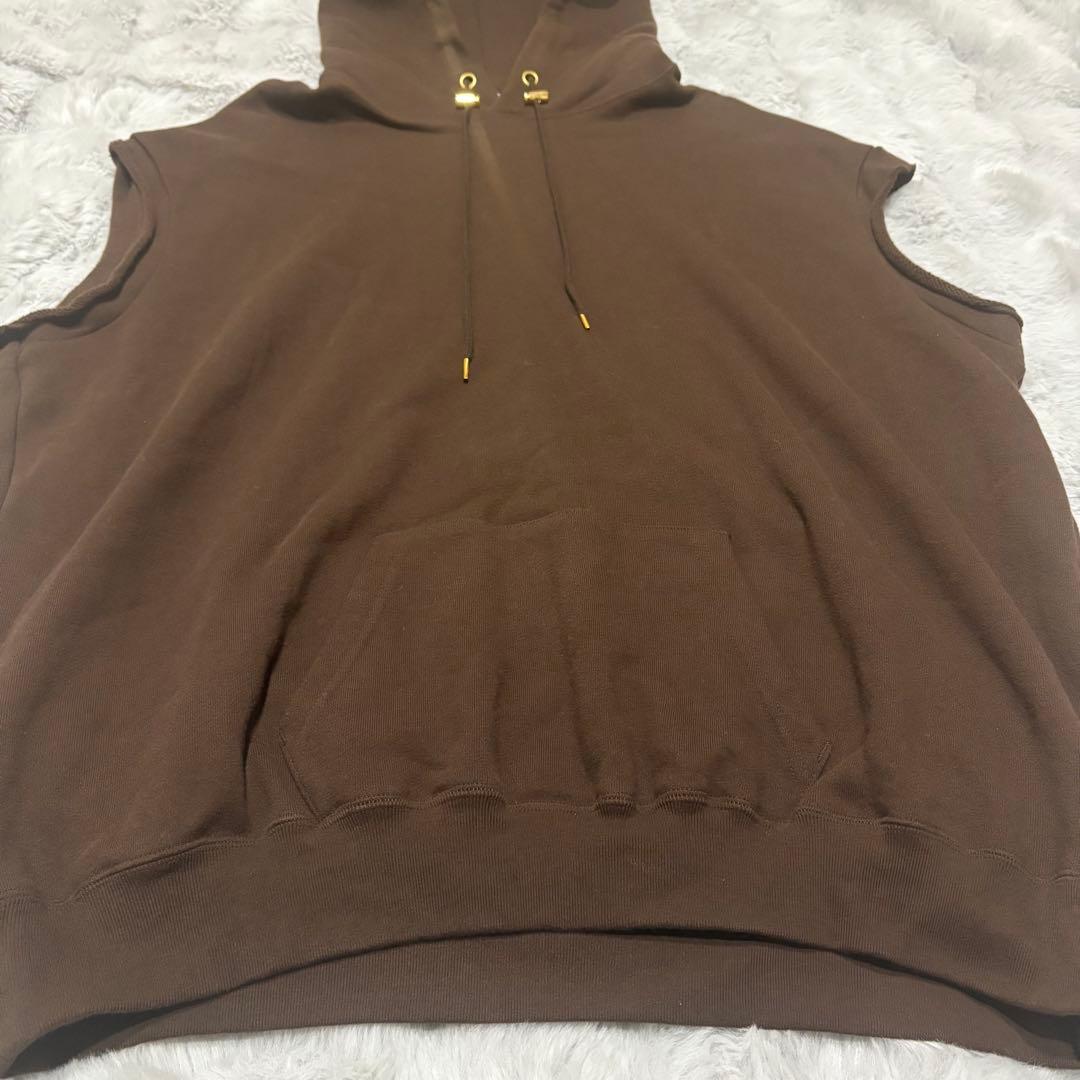 名品♡ 【アパルトモン別注】AMERICANA フードスウェット ブラウン