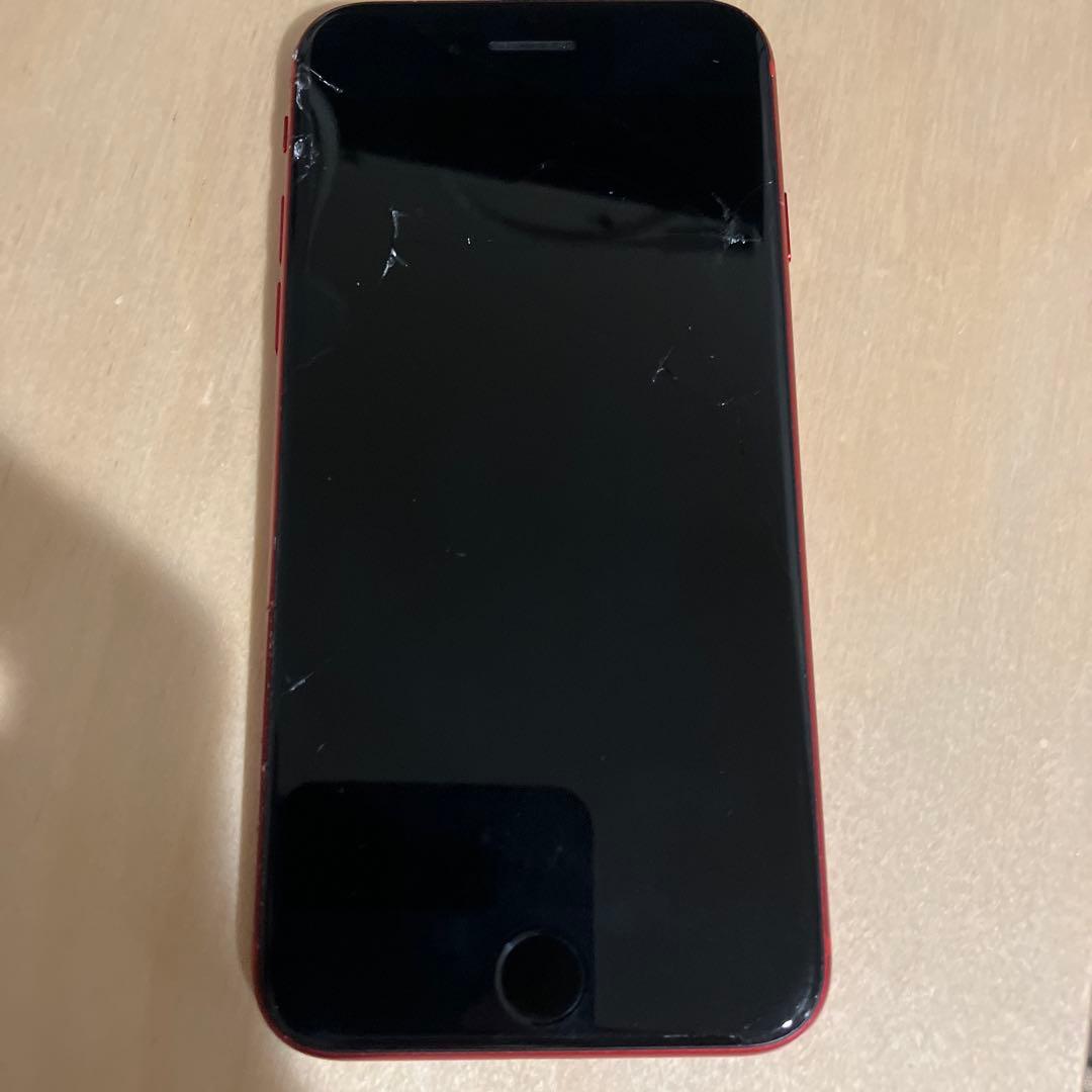 iPhone SE2 本体　ジャンク品（画面割れ）