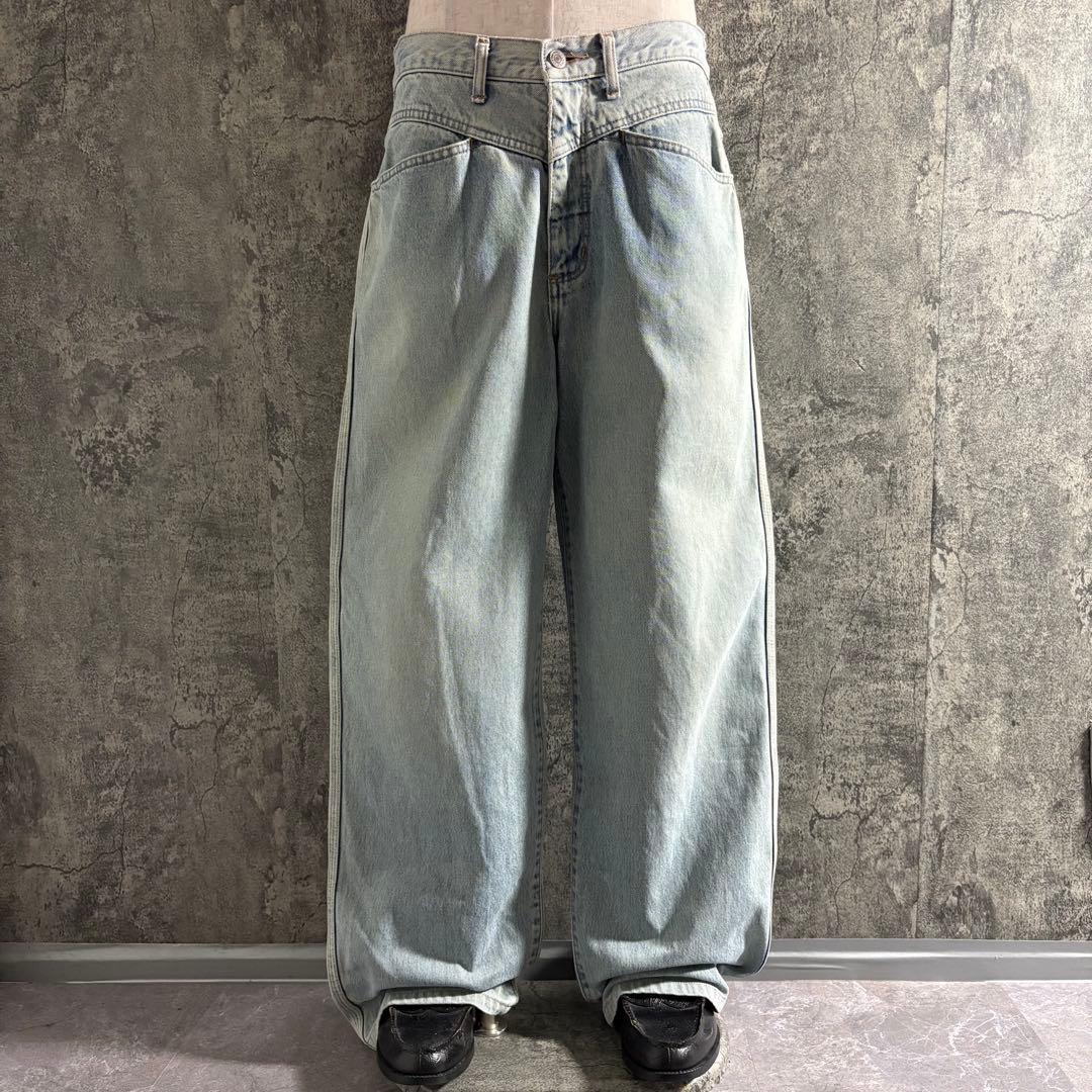 パンツ 90s Wrangler modern basic wide jeans W31