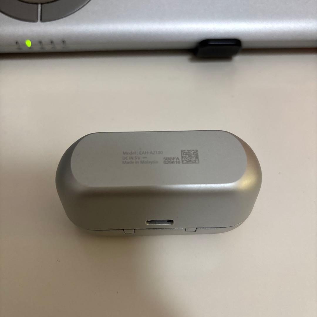 【ほほ未使用】Technics EAH-AZ100 ワイヤレスイヤホン シルバー