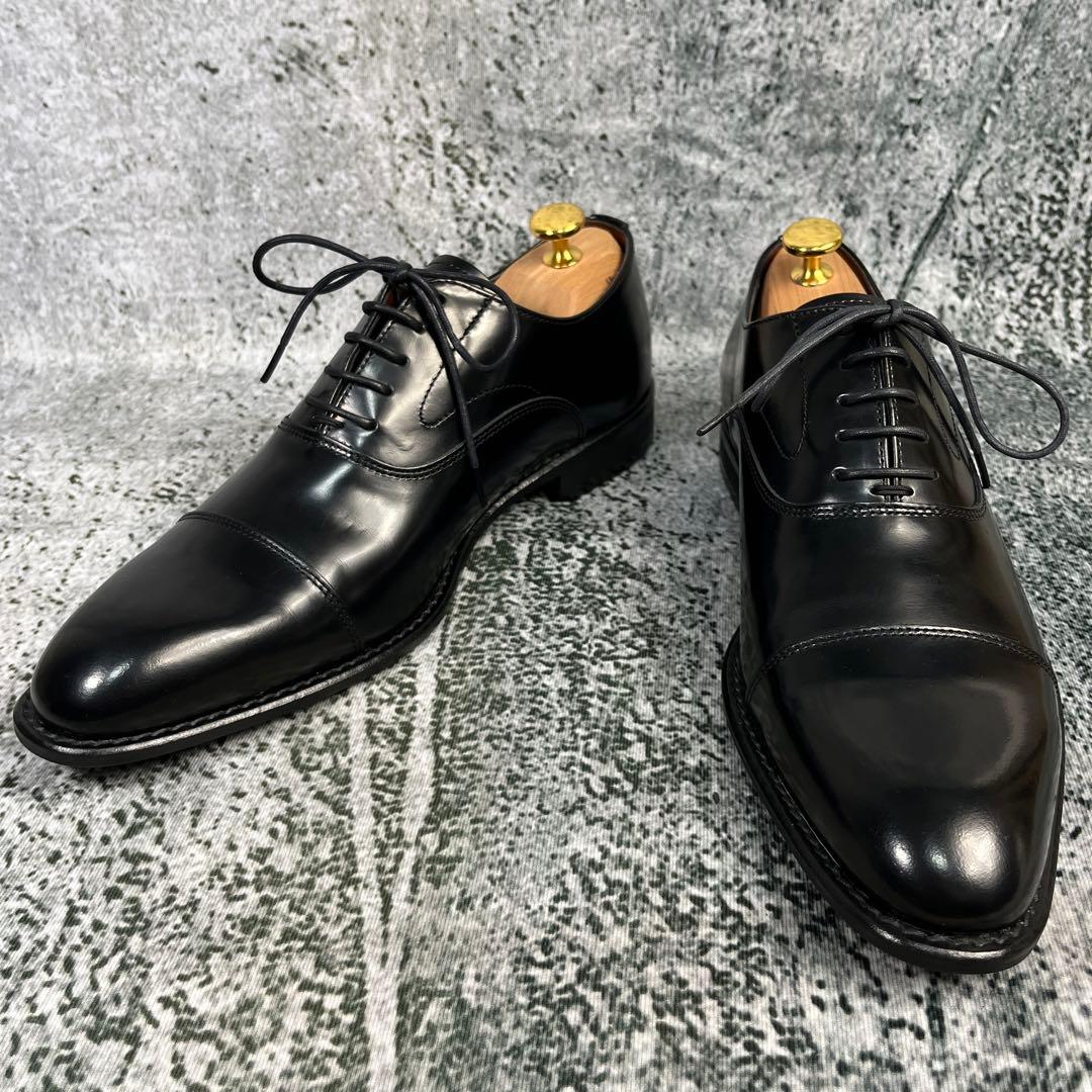 新品同様 ケンフォード KB48 ストレートチップ ブラック