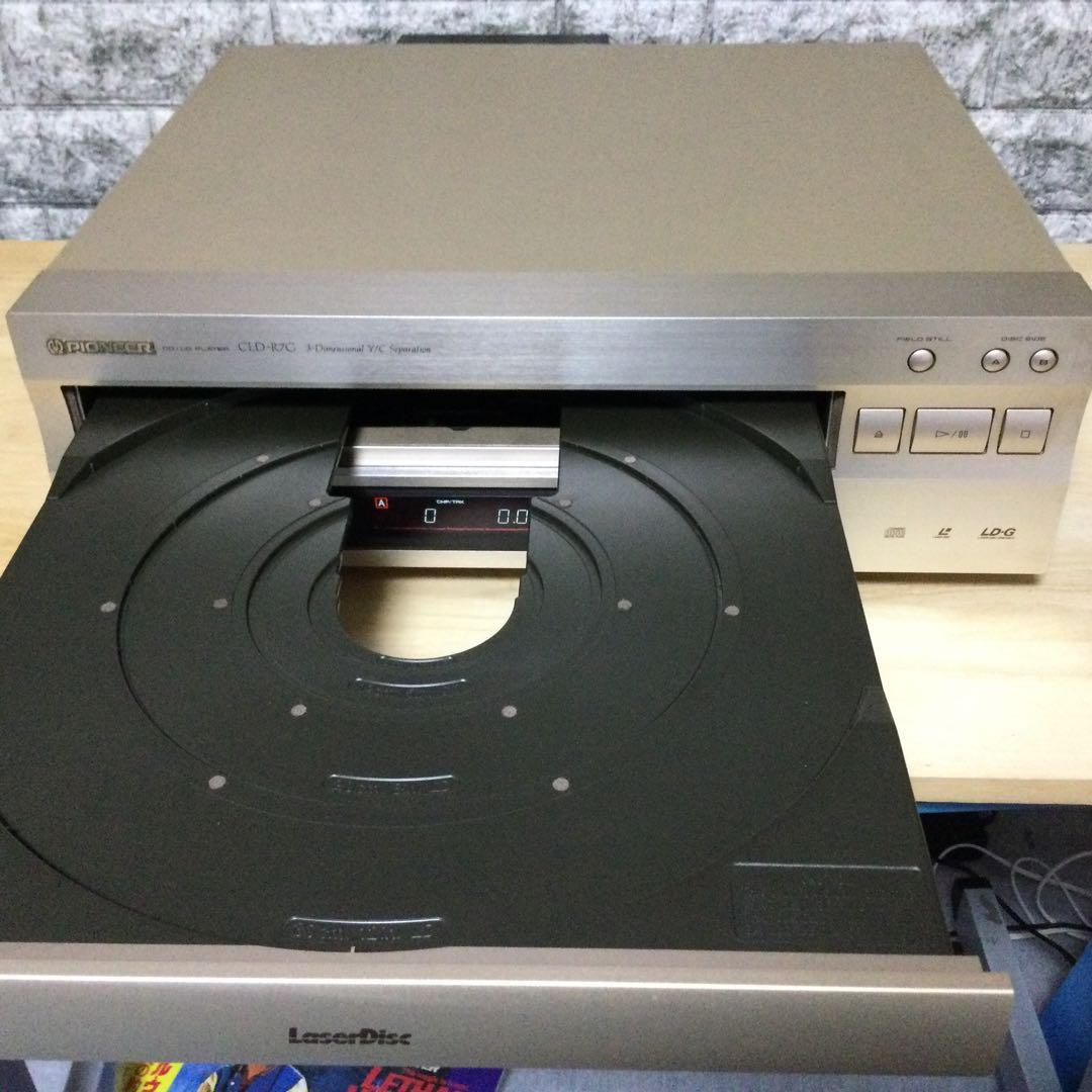 パイオニアLDプレーヤー高級モデル★CLD-R7G★メンテOH済み動作良好です。