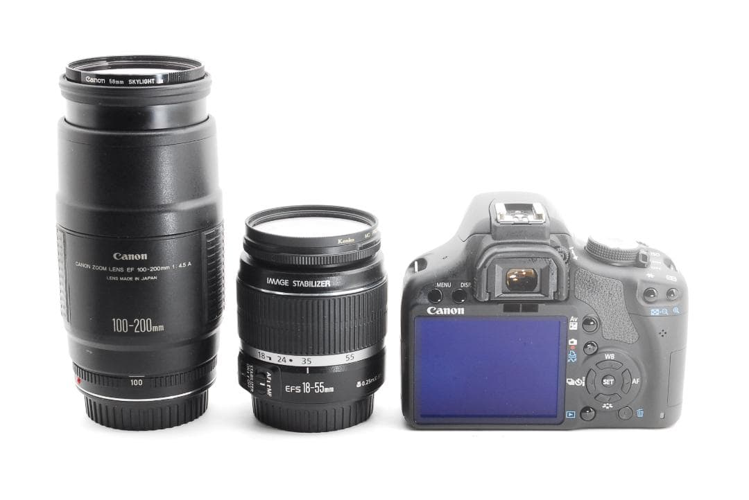 Canon Kiss X3 手ブレ補正ダブルレンズ✨初心者安心