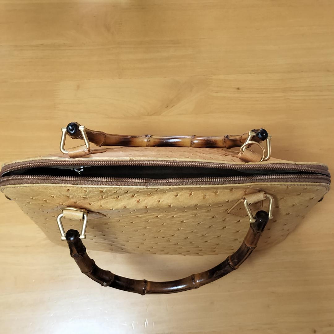 【美品】グッチ GUCCI バッグ（ストラップ＆鏡&鏡入れ付属） ベージュ