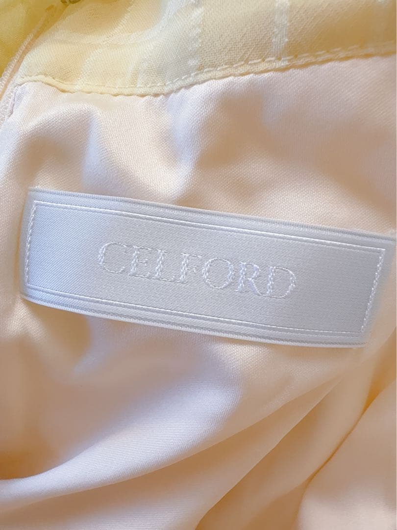 [セルフォード] シアーチェックタイワンピース CWFO211101