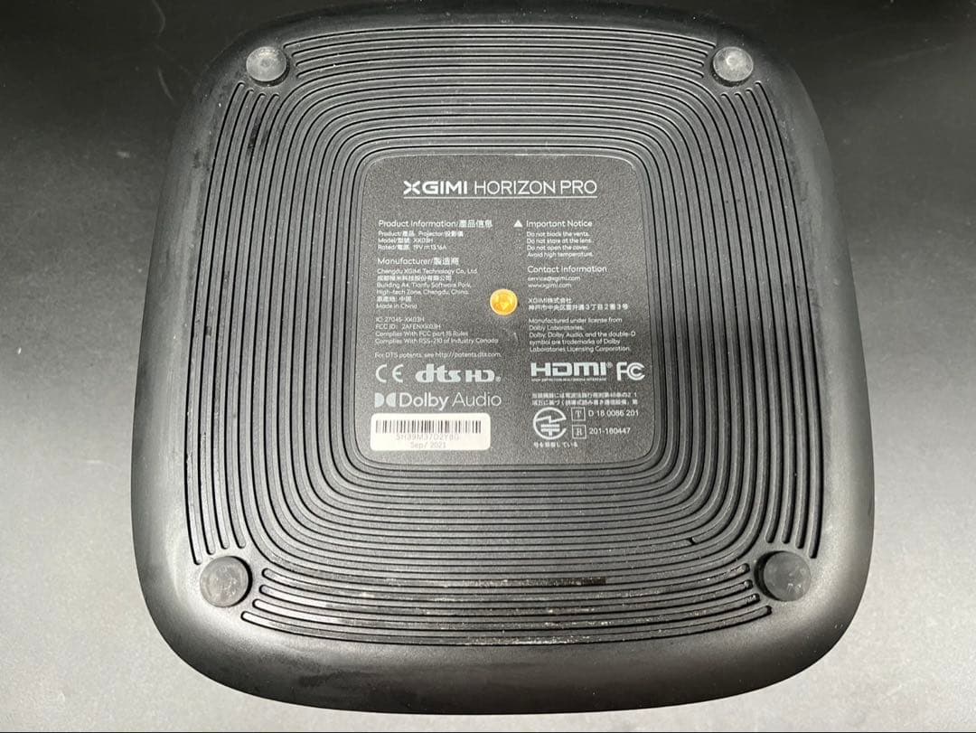 ◇①XGIMI HORIZONPRO4k プロジェクターXK03H 2021年製