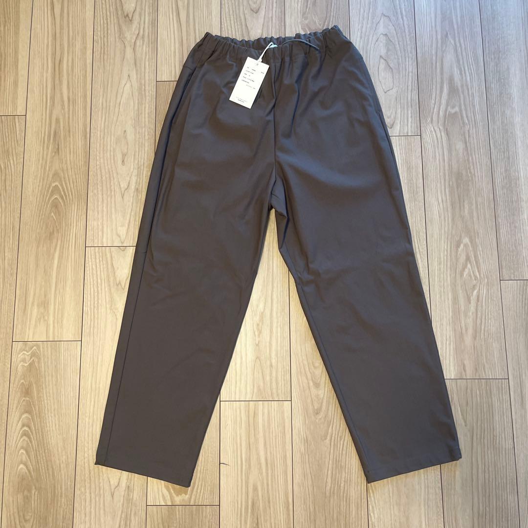 【新品】STILL BY HAND ポリエステルジャージーイージーパンツ