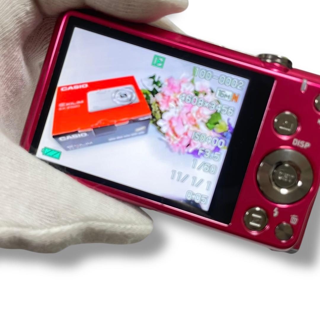 未使用❗️カシオ　コンパクトデジタルカメラ　EXILIM EX-ZS20ズーム6倍