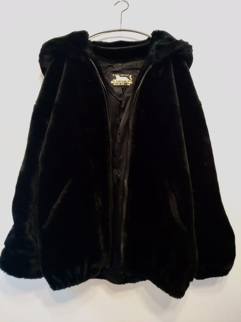 vintage エコファーブルゾン パーカー made in usa