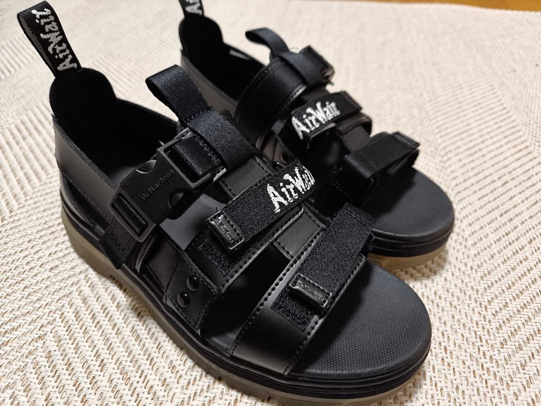 靴 Dr.Martens PEARSON SANDAL BLACK