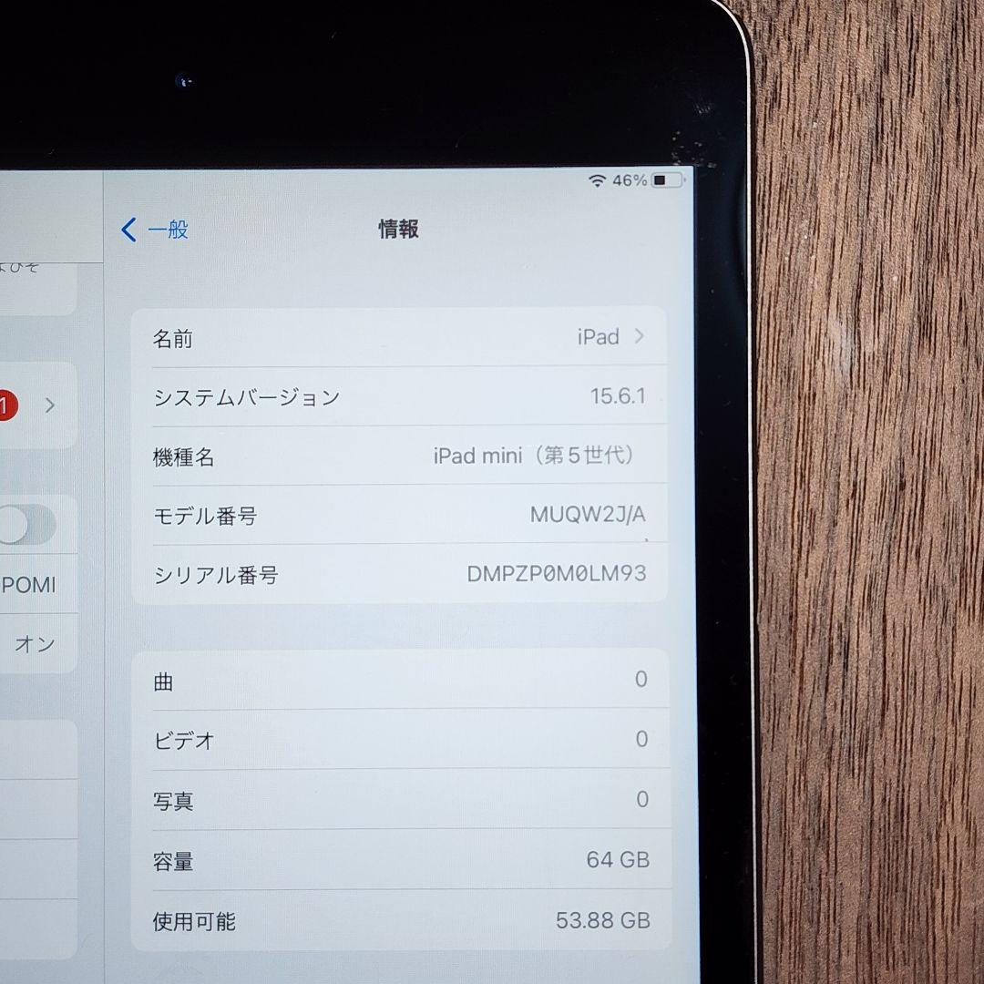 iPad本体 iPad mini5 Wi-Fi 64GB