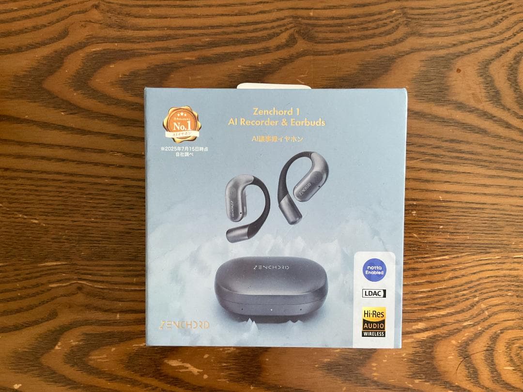 Zenchord1 ワイヤレスイヤホン アーバングレー