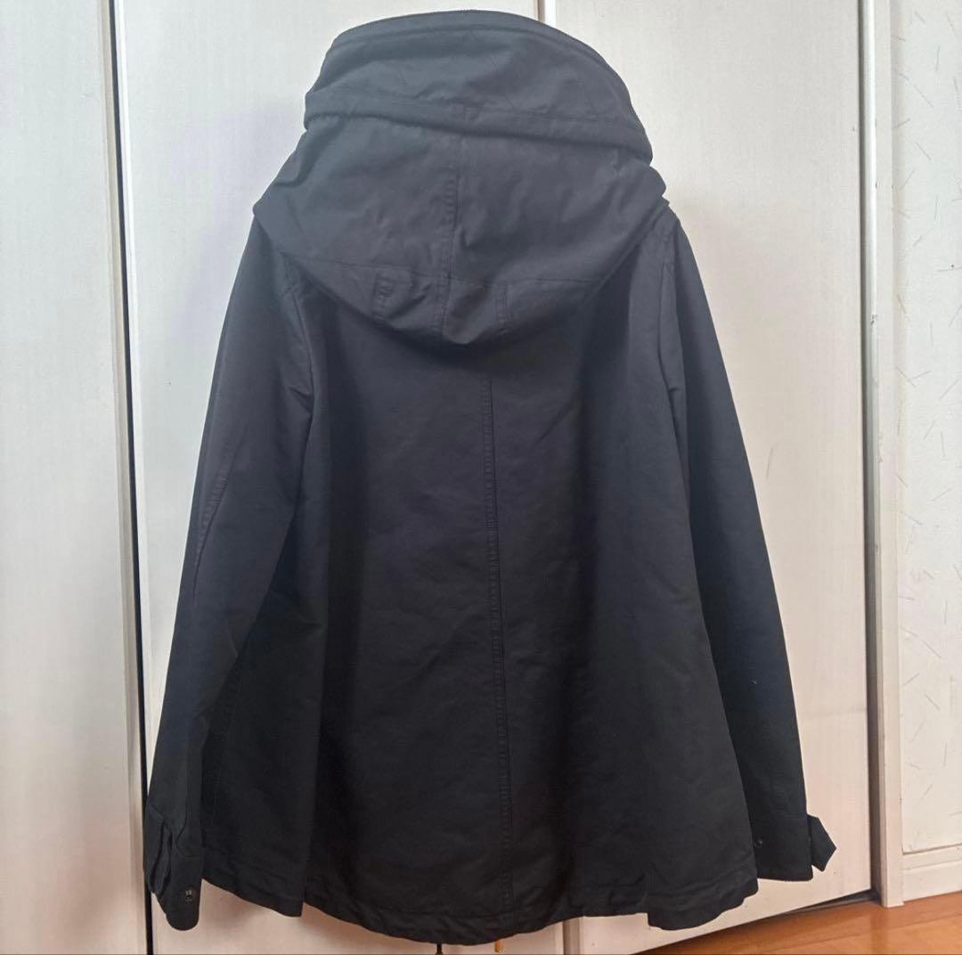 THE RERACS ライナー付きモッズコート ファーベスト ブラック 3WAY