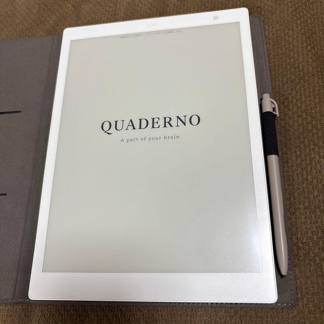富士通　電子ペーパー「QUADERNO（クアデルノ）」 デジタルノート 本体