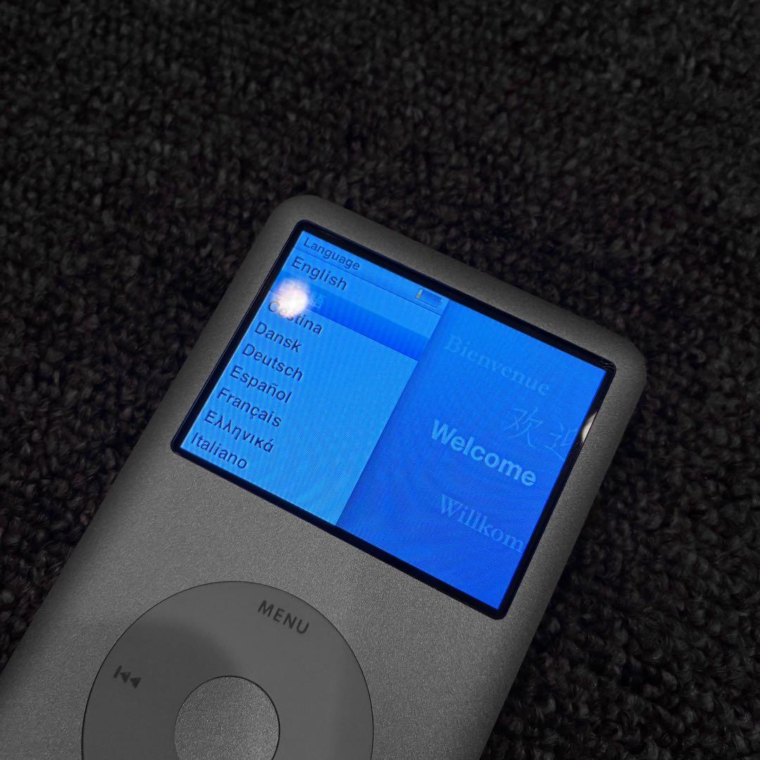 iPod classic 80gb シルバー