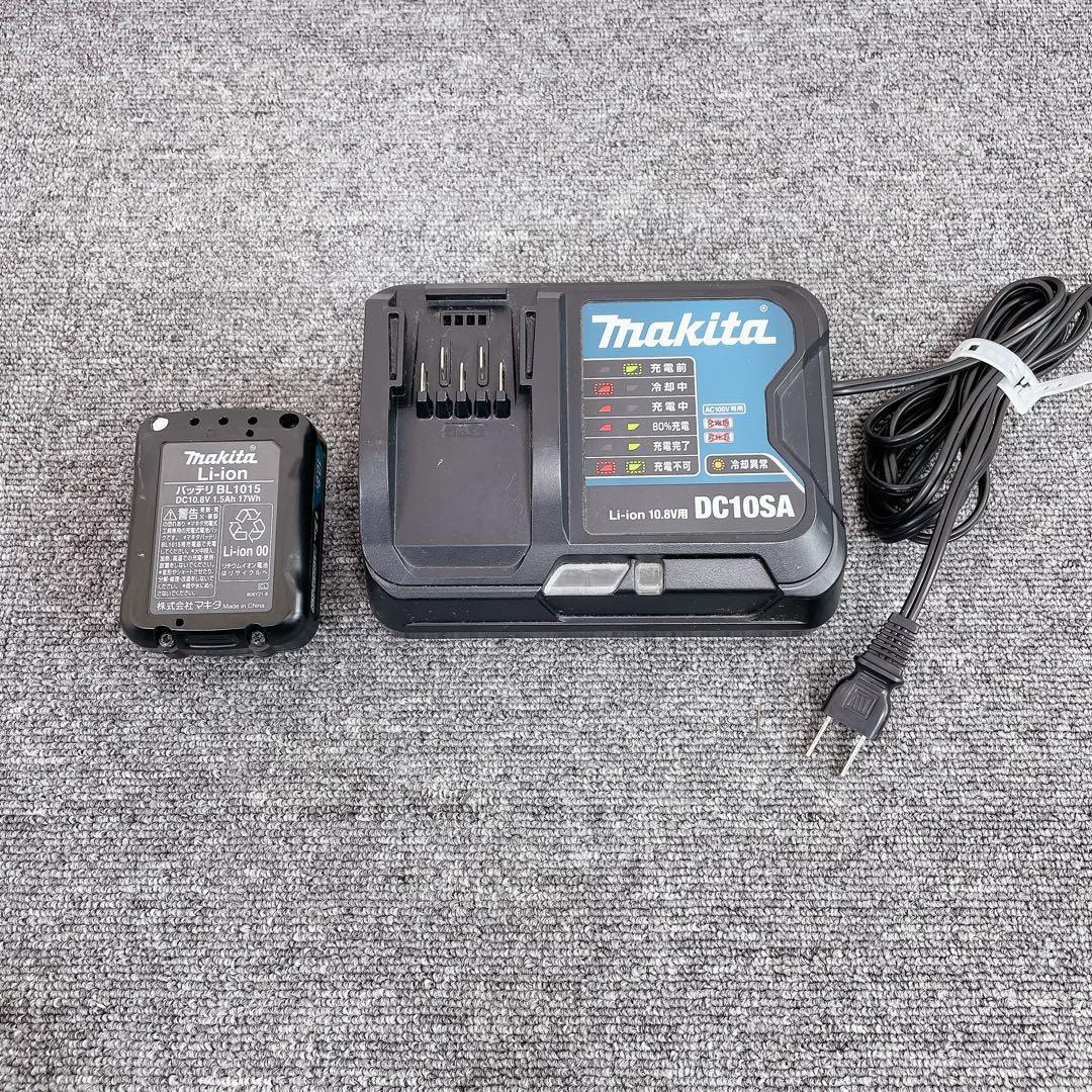 makita 充電式クリーナー 掃除機 バッテリー付 現場 動作確認済み