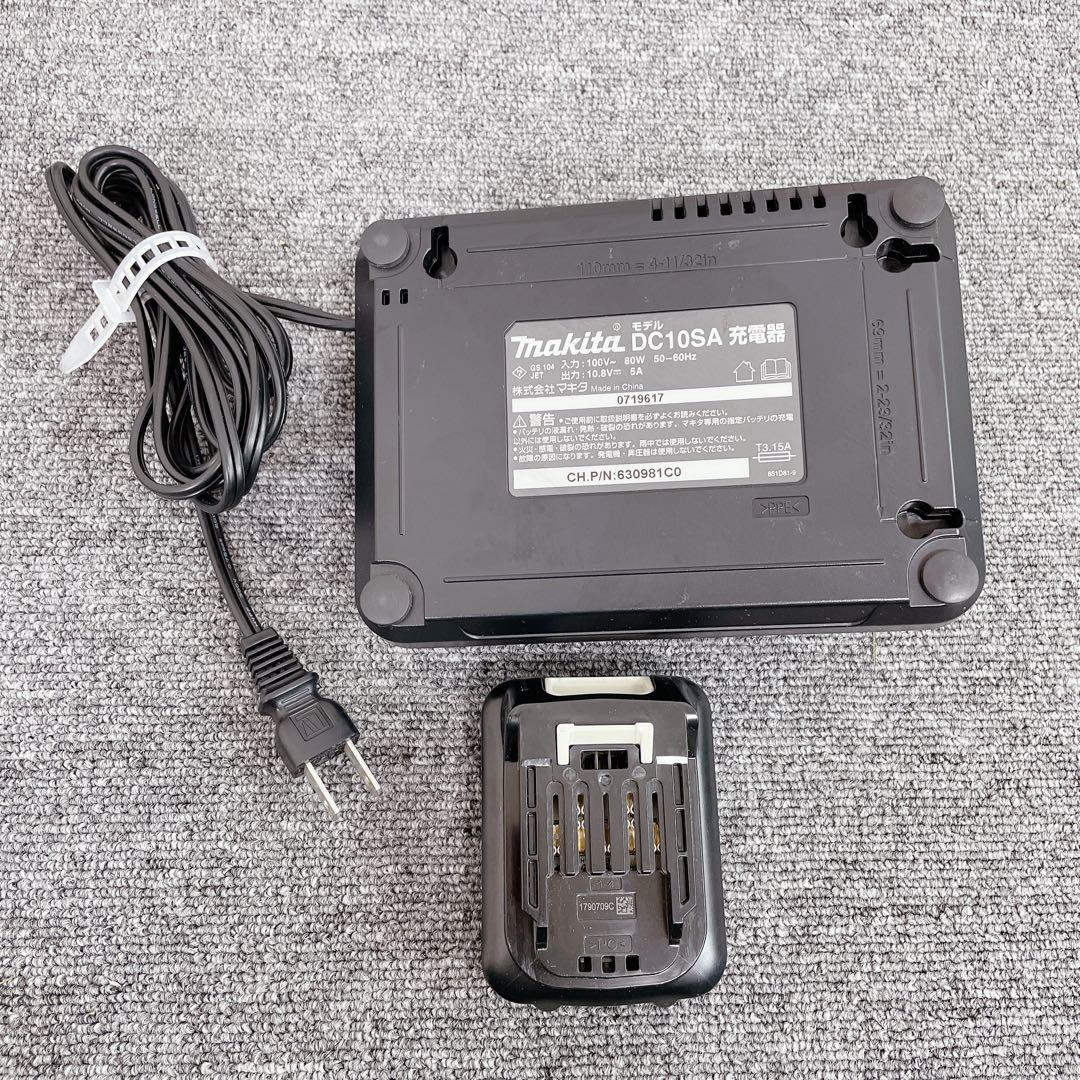 makita 充電式クリーナー 掃除機 バッテリー付 現場 動作確認済み