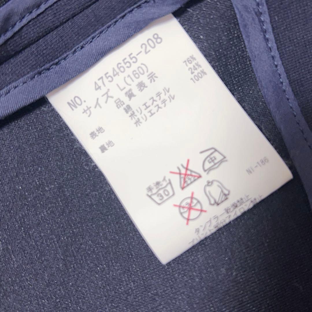 ポンポネットジュニア　卒服　受験　銀ボタン　L 160 pom ponette