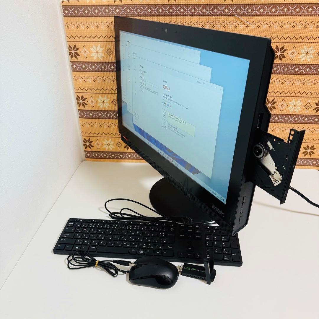 Y616 LENOVOデスクトップi5メモリ8G第7世代Win11オフィス付き