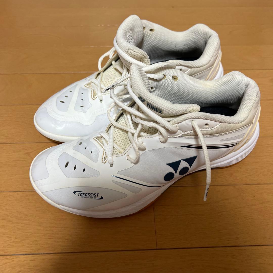 YONEX バドミントンシューズ 65 27.0cm ホワイト