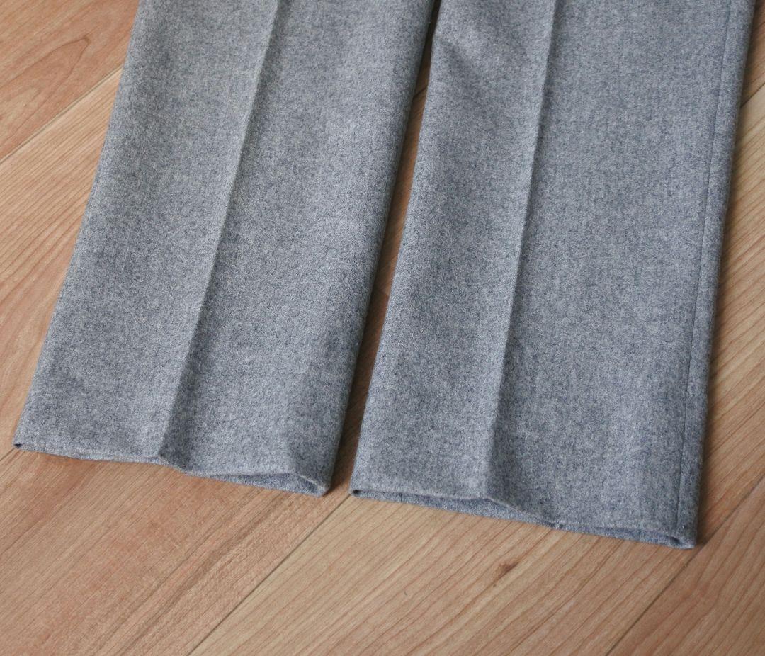 【美品】SHIPS カノニコ ウールスラックス