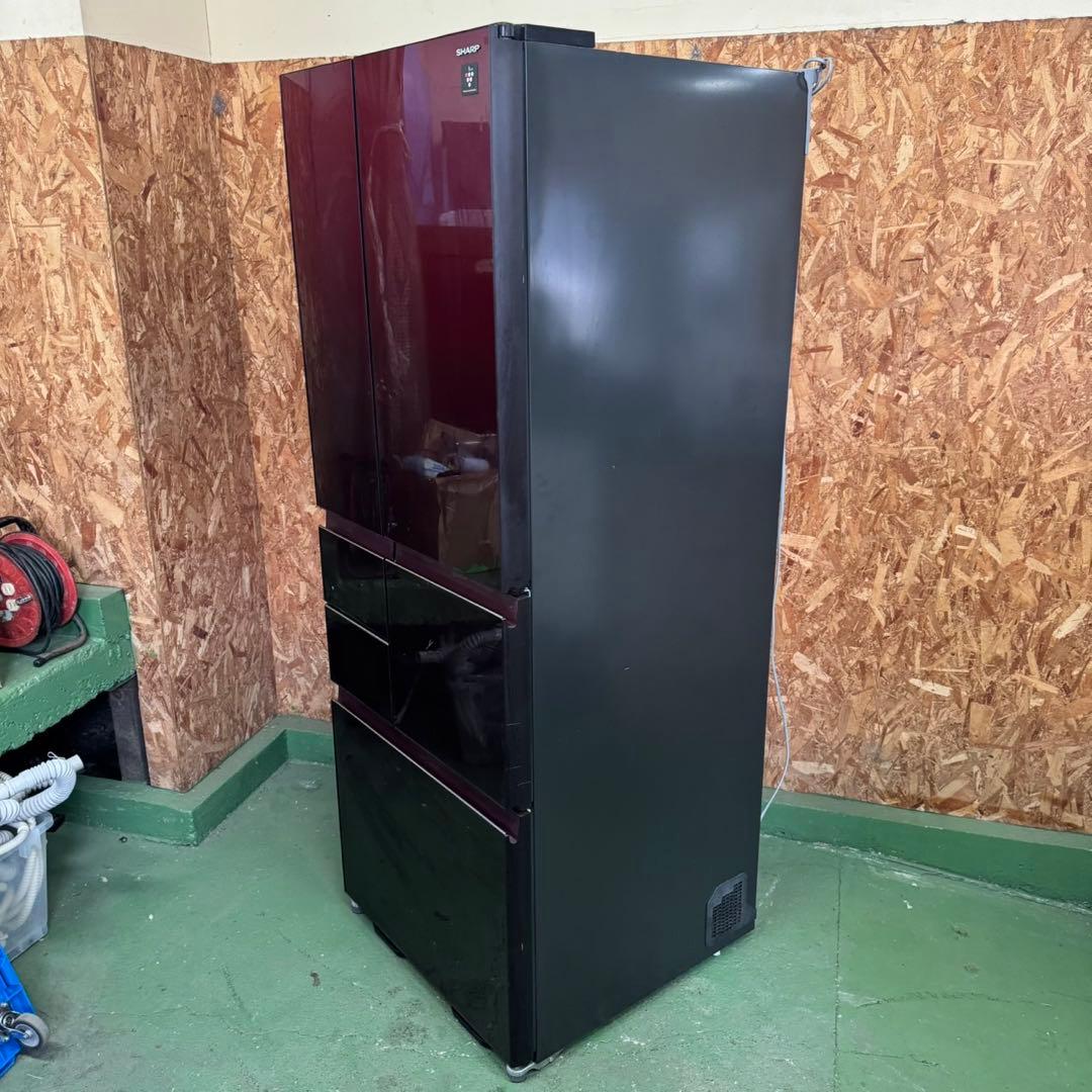 310 関東配送　冷蔵庫　大型　500L強　6ドア　観音開き　希少カラー　美品