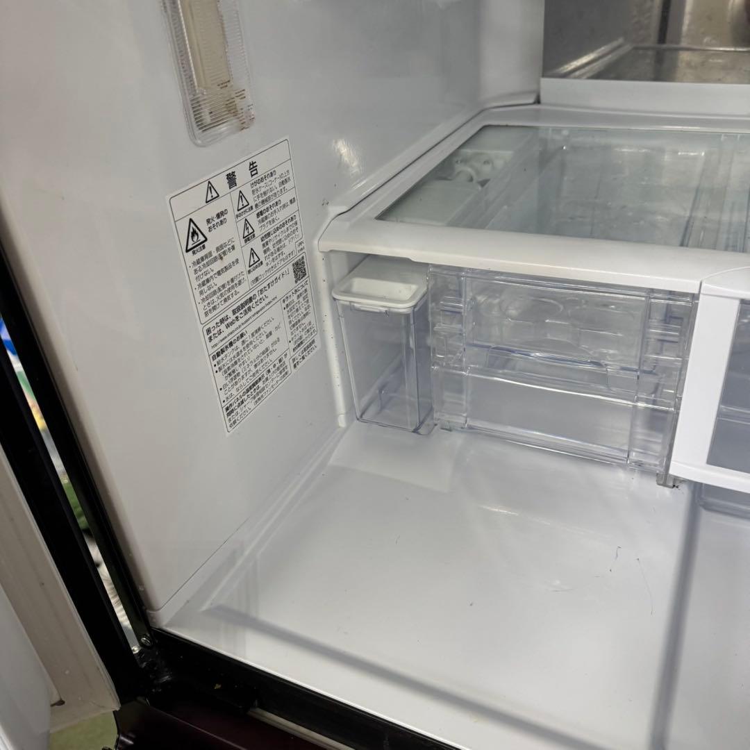 310 関東配送　冷蔵庫　大型　500L強　6ドア　観音開き　希少カラー　美品