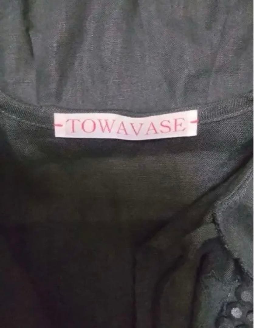 美品　TOWAVASE　ブラウス　トワヴァーズ Bonvoyage プルオーバー