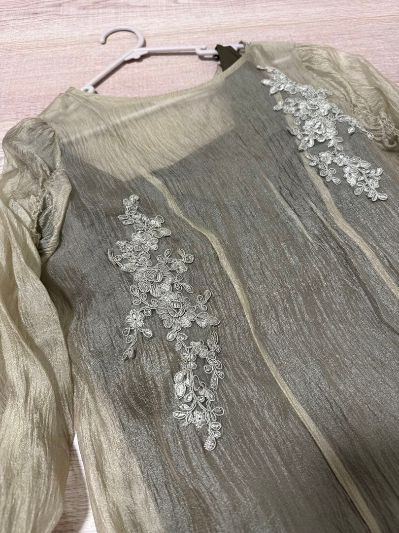 ウィルフリーwillfully oliveオケージョンドレス オリーブ