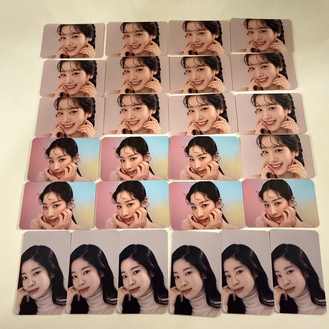 twice apieu ダヒョン トレカ　セット