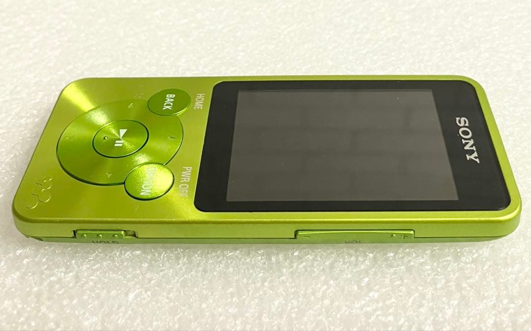 【バッテリー良好】　SONY ウォークマン　NW-S15 16GB ライム