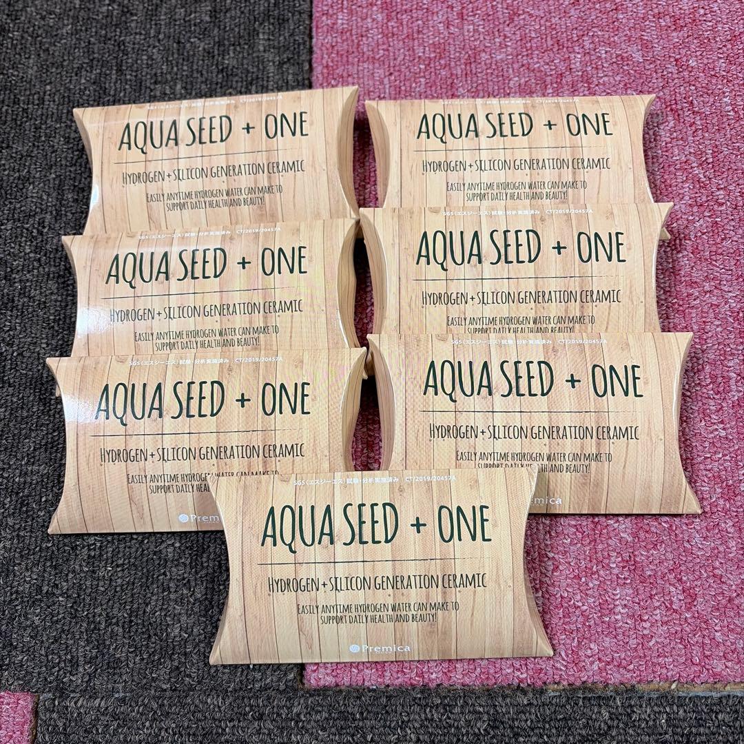 AQUA SEED + ONE 水素・シリコン生成セラミック7個セット
