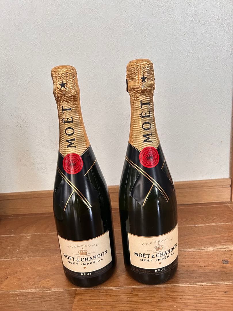 ゴン太　MOËT & CHANDON ブリュット 750ml 2本セット