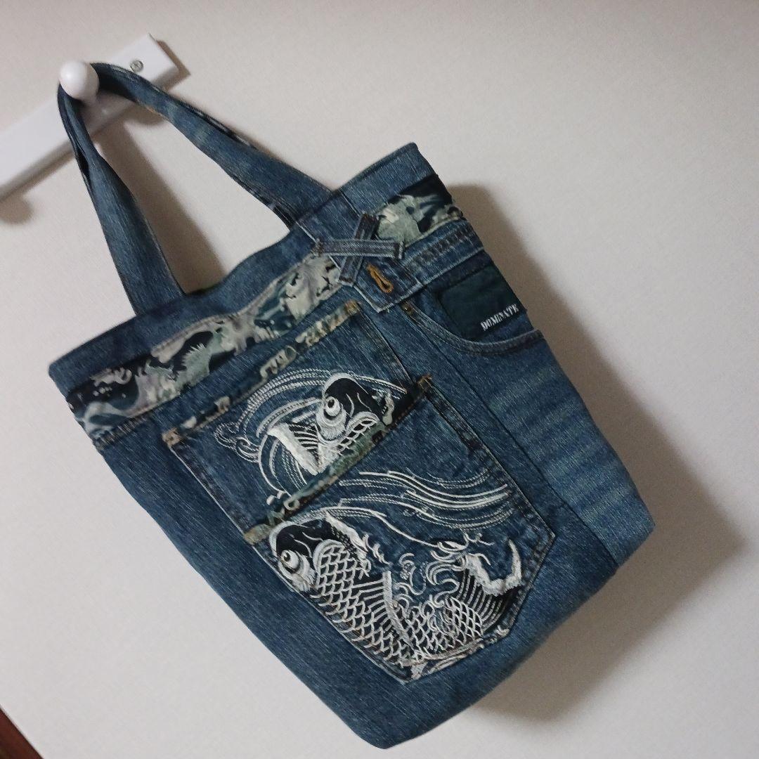 おにっち　リメイク　特大トートバッグ⑤⑥