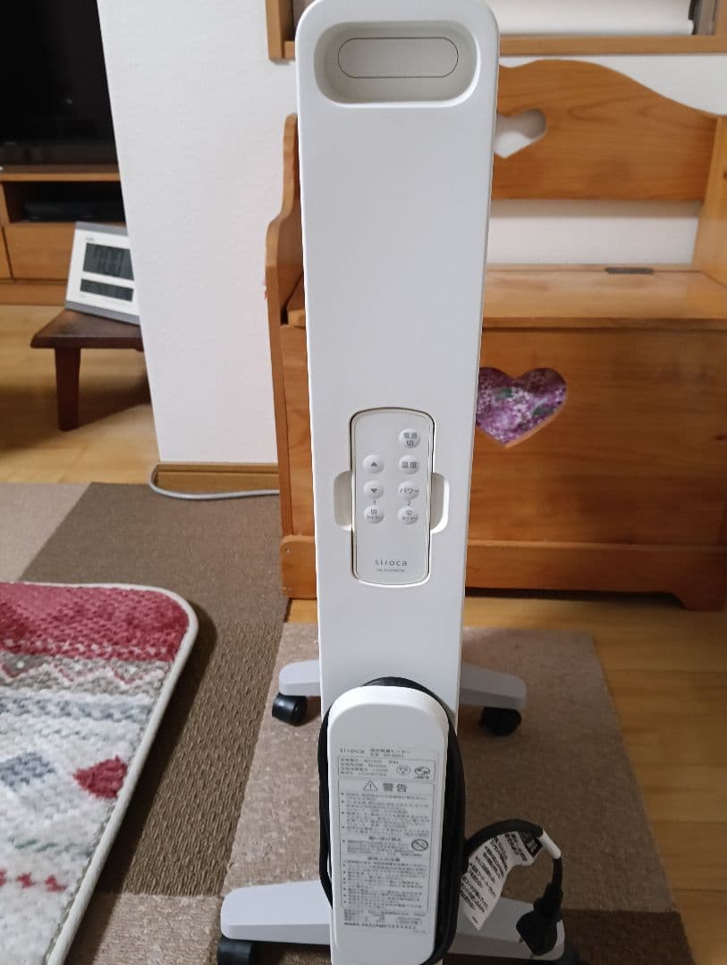 siroca 電気ヒーター SN-M371 タイマー機能付き 2022年製