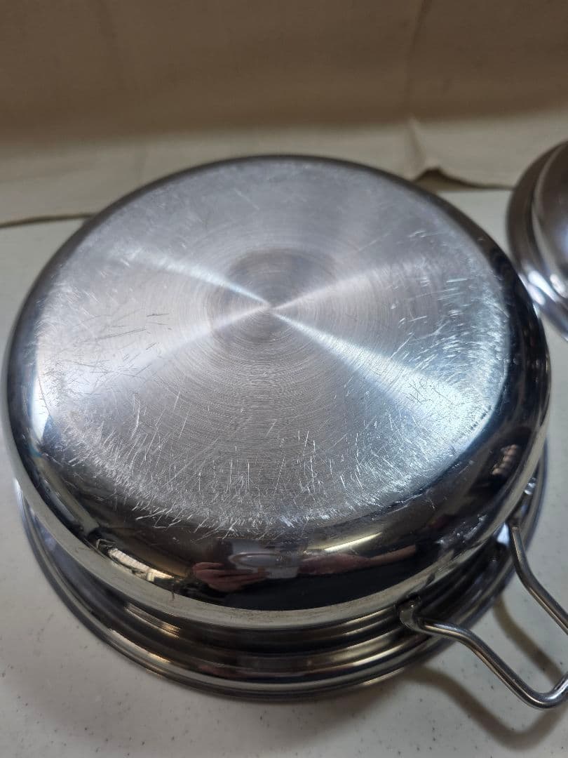 サラダマスター　 ステンレスフライパンスキレットS　 ■中古■