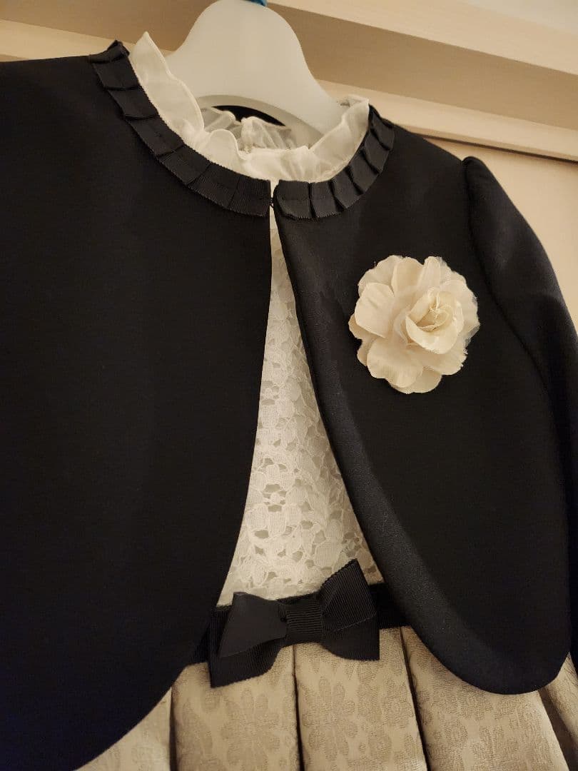 値下げ　入学式　女の子　フォーマルウェア　ワンピース　ジャケット付き