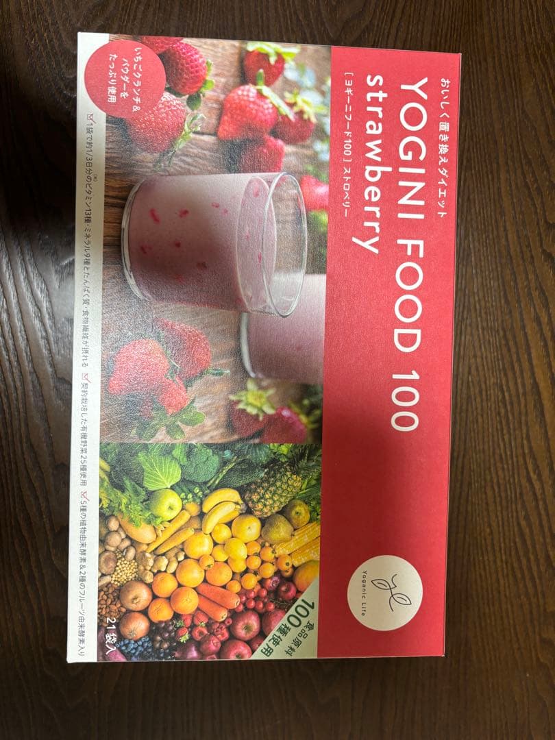YOGINI FOOD 100 ストロベリー　ラバ