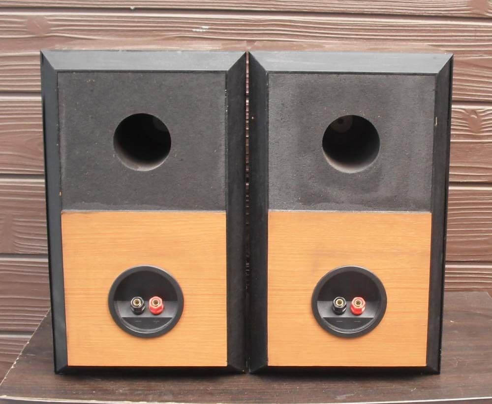 改造スピーカー ダブル ウーファ バナナプラグ対応