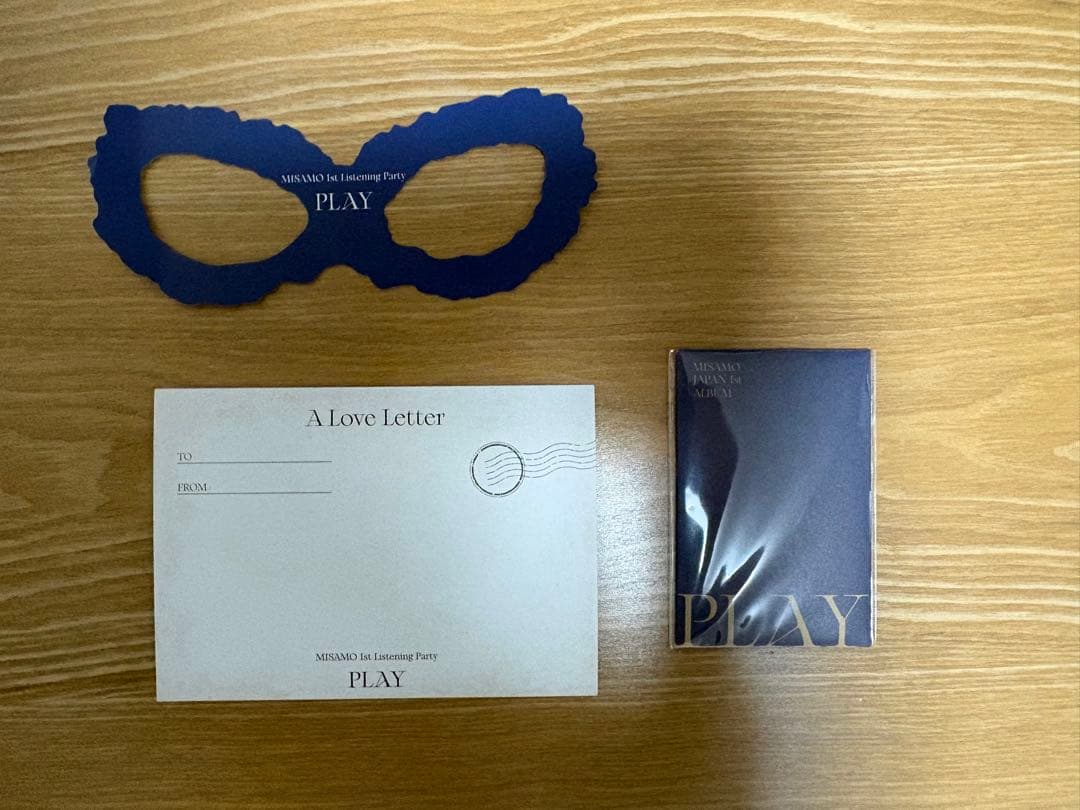 MISAMO リスニングパーティー 入場者特典 トレカ 3枚セット